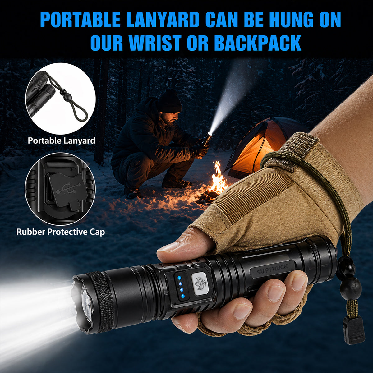 EXCLUSIVE 70% OFF 🔥VERSION 2.0 Super Bright Ultimate Survival Flashlight|3M+ Sold Worldwide ️🏆80X Brighter Beam|120-Hour Battery |Advanced COB LEDs