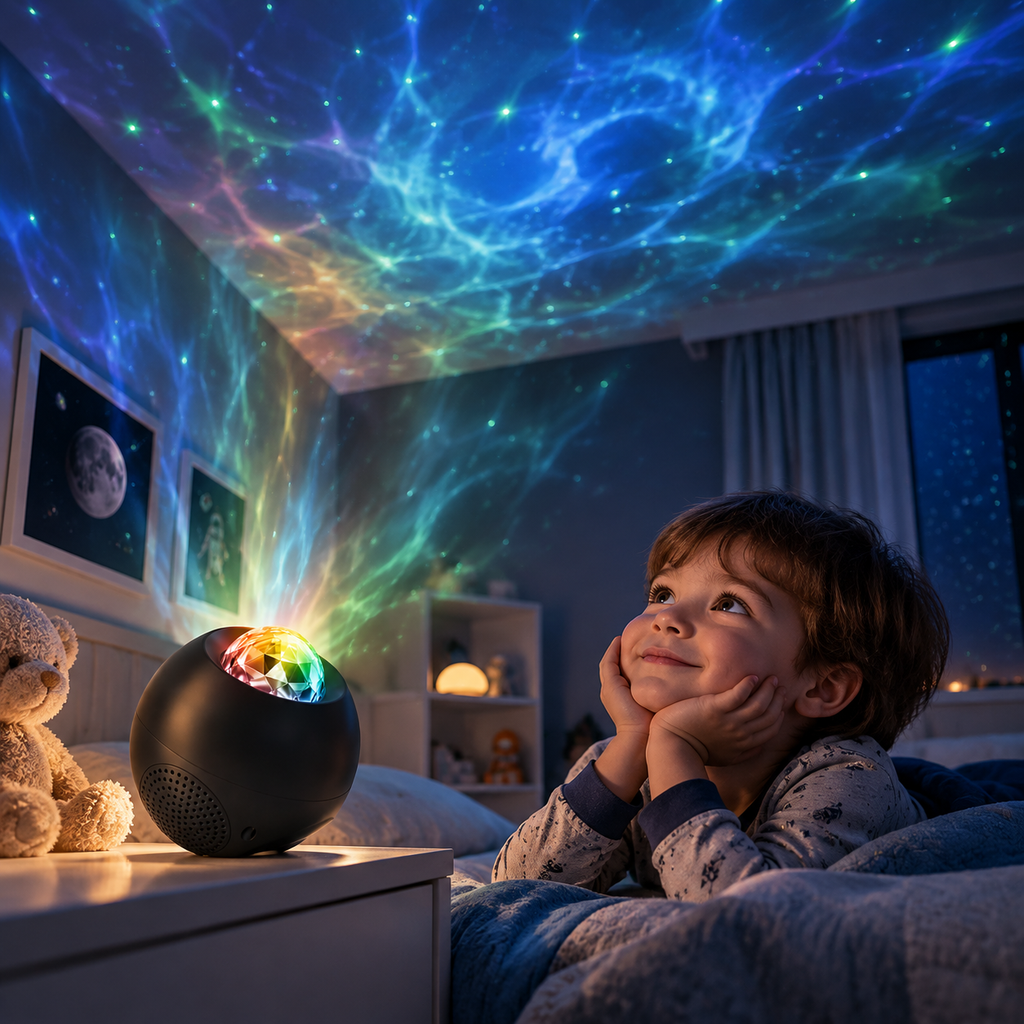 SemKlinge CosmicWave Star Projector Night Light