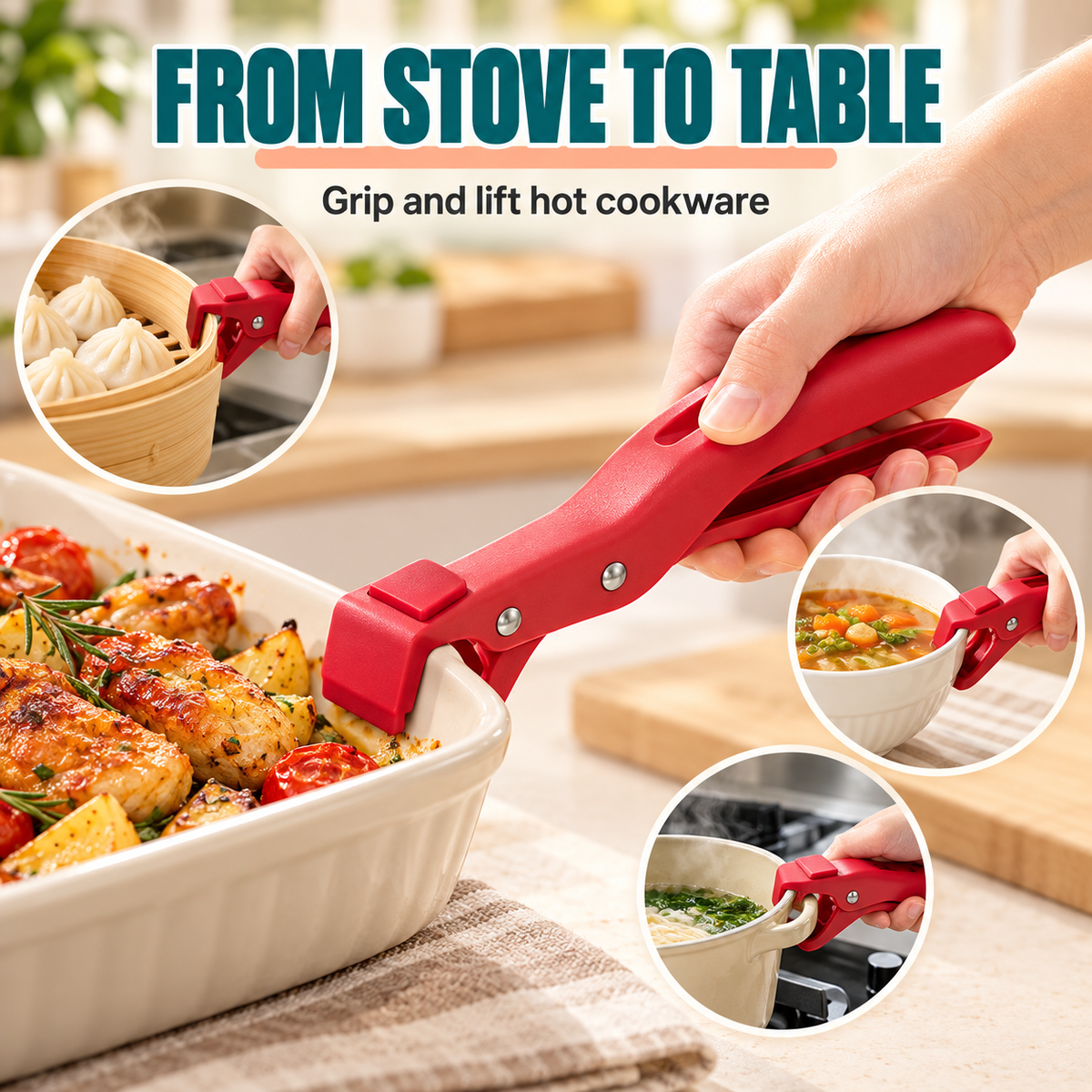 🔥Multi-Purpose Anti-Scald Bowl Holder Clip for Kitchen