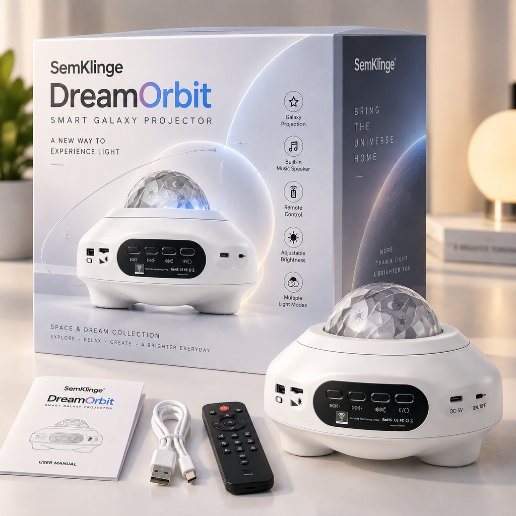 SemKlinge DreamOrbit Galaxy Projector