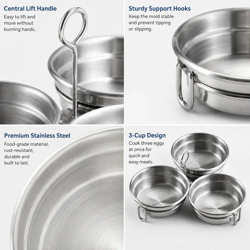 Stainless Steel Egg Poacher