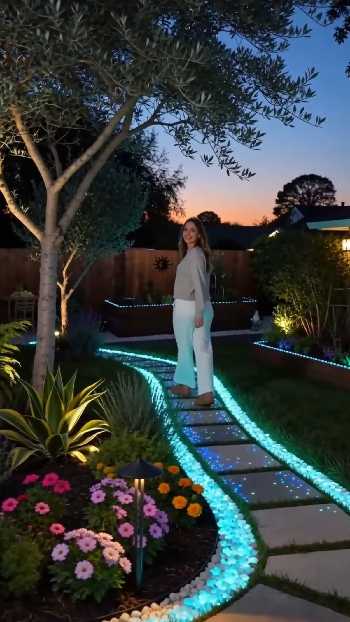 Colorful Glow-in-the-Dark Garden Stones🔥
