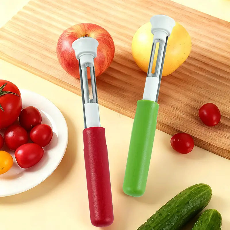 ⏰2-in-1 Apple Corer & Peeler – Stainless steel – 95K+ sold – perfect for quick fruit prep – easy to use and clean ✨🥧🍏