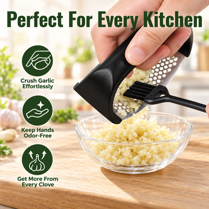 🔥430 Stainless Steel Ring Garlic Press