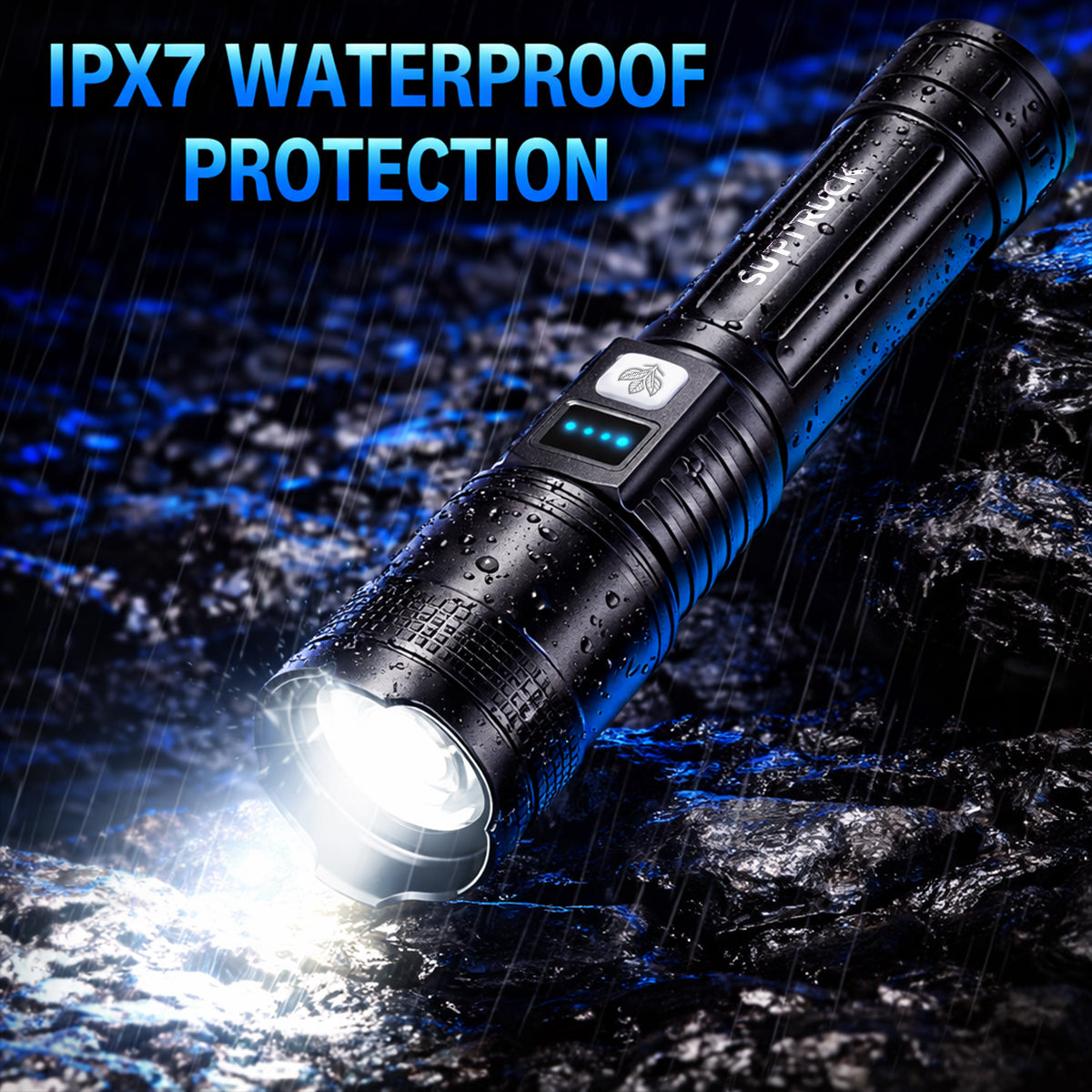 EXCLUSIVE 70% OFF 🔥VERSION 2.0 Super Bright Ultimate Survival Flashlight|3M+ Sold Worldwide ️🏆80X Brighter Beam|120-Hour Battery |Advanced COB LEDs
