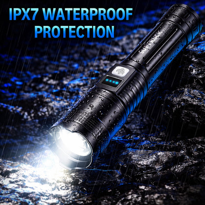 EXCLUSIVE 70% OFF 🔥VERSION 2.0 Super Bright Ultimate Survival Flashlight|3M+ Sold Worldwide ️🏆80X Brighter Beam|120-Hour Battery |Advanced COB LEDs