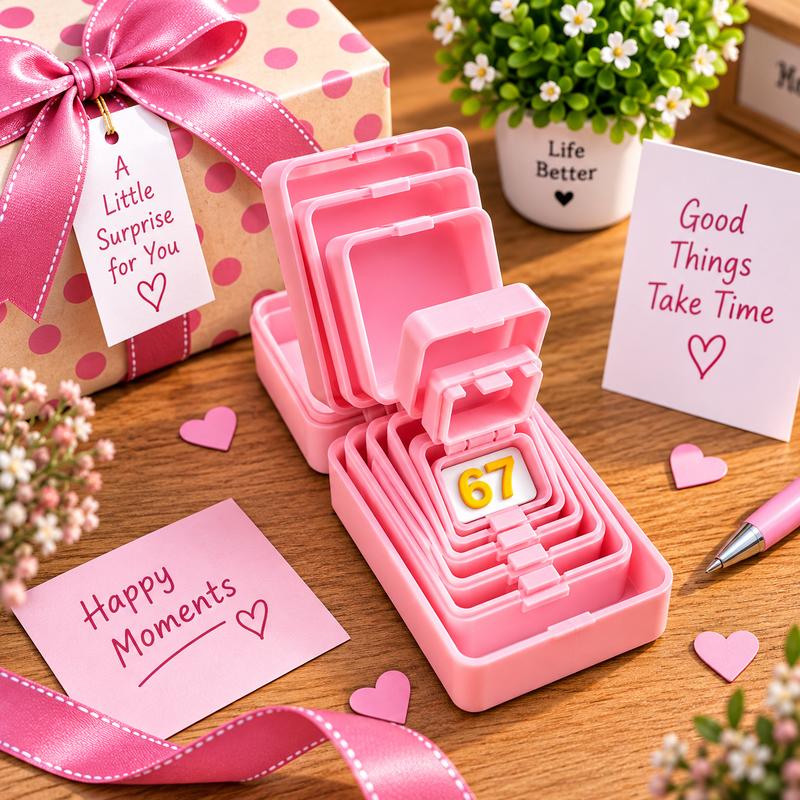 67-Layer Surprise Gift Box – Fun Mystery Unboxing Gift for Kids & Teens