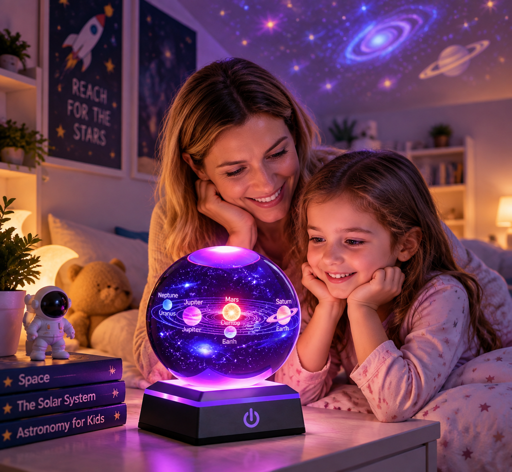 SemKlinge LunarGlow 3D Moon Lamp