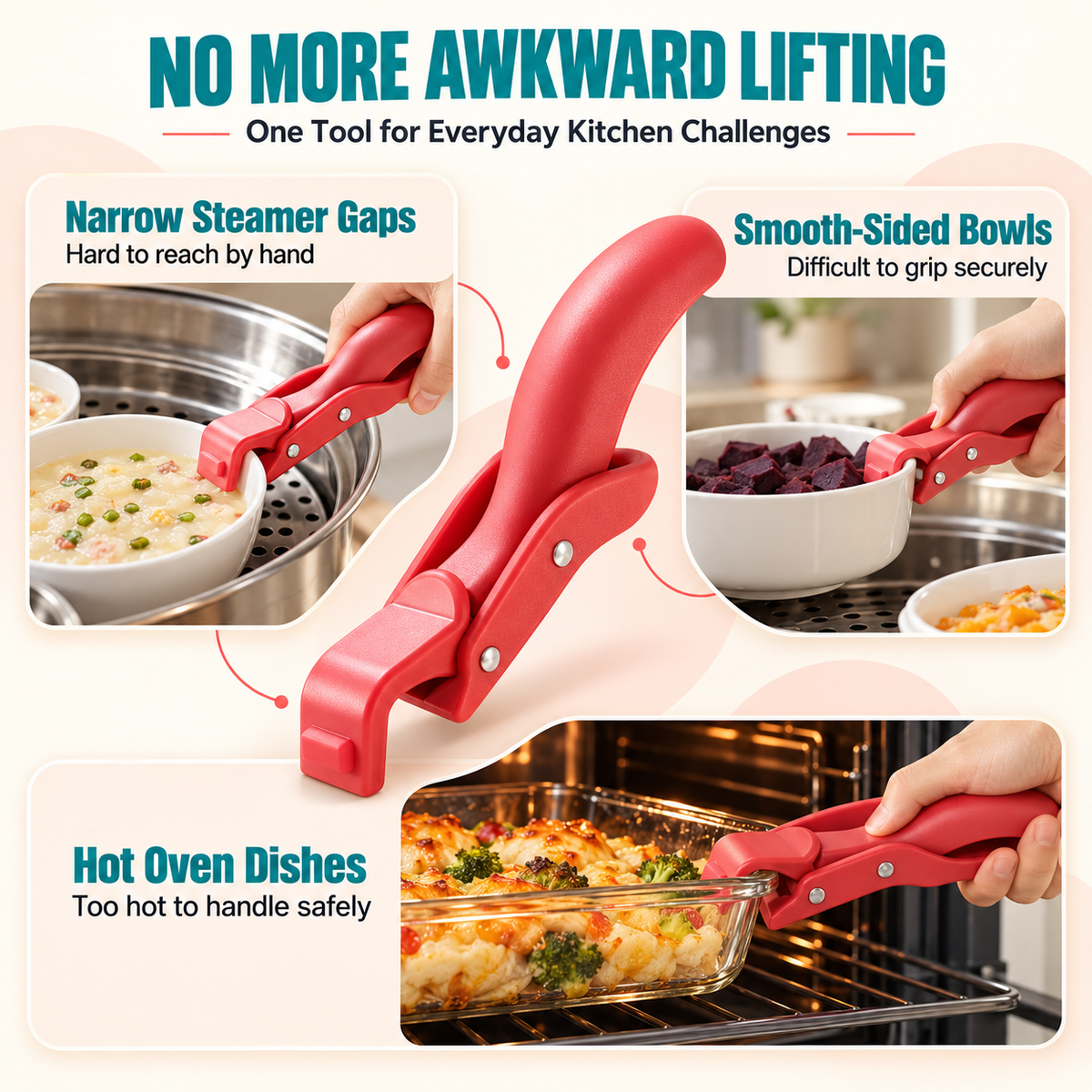🔥Multi-Purpose Anti-Scald Bowl Holder Clip for Kitchen