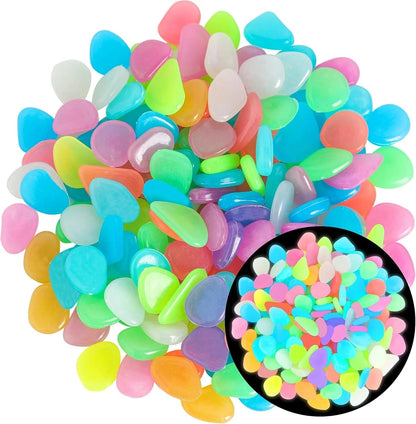 Colorful Glow-in-the-Dark Garden Stones🔥