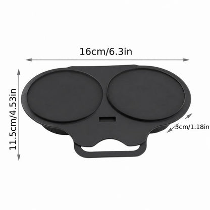 🍳 2-Egg Microwave Poacher – Easy Dual-Cavity Breakfast Cooker🍳