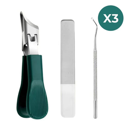 Premium 3-Piece Eagle Beak Nail Clipper Set