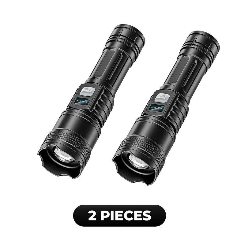 EXCLUSIVE 70% OFF 🔥VERSION 2.0 Super Bright Ultimate Survival Flashlight|3M+ Sold Worldwide ️🏆80X Brighter Beam|120-Hour Battery |Advanced COB LEDs