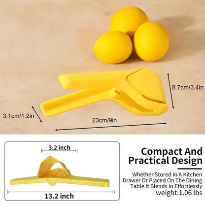 Stainless Steel Citrus Juicer - Handheld Manual Juicer Squeezer with Handles
