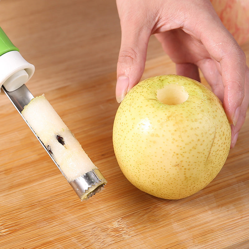 ⏰2-in-1 Apple Corer & Peeler – Stainless steel – 95K+ sold – perfect for quick fruit prep – easy to use and clean ✨🥧🍏