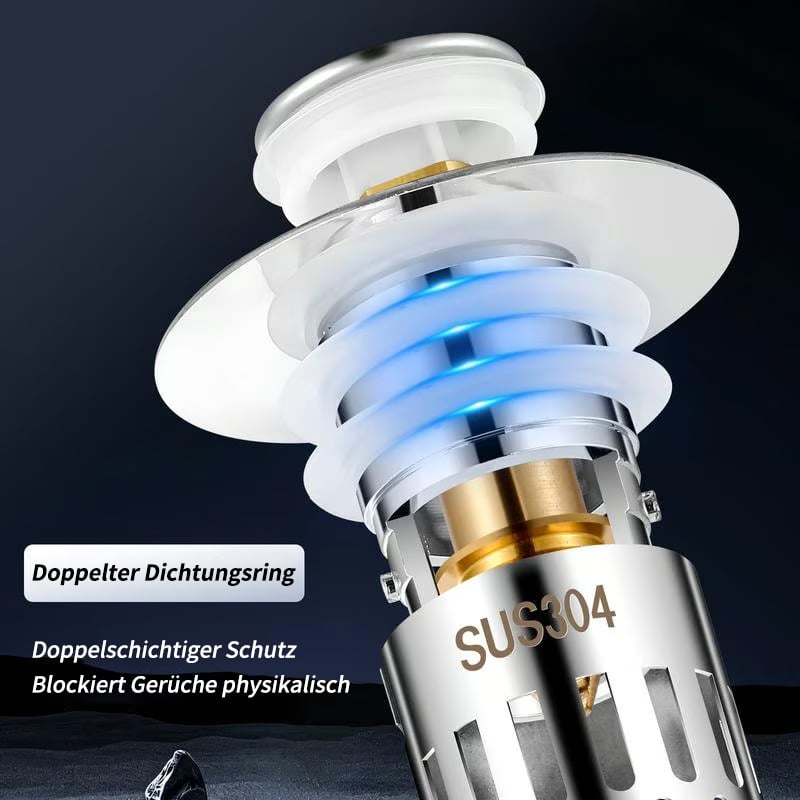 ⏳Time-Limited Special⏰ Universal Stainless Steel Pop-Up Sink Drain Strainer