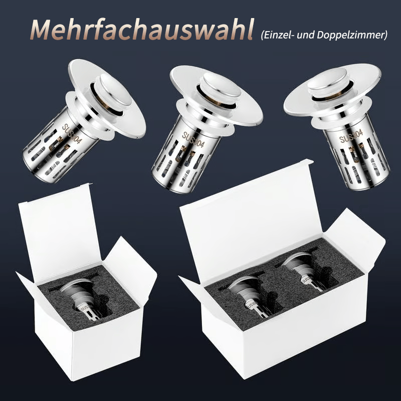 ⏳Time-Limited Special⏰ Universal Stainless Steel Pop-Up Sink Drain Strainer